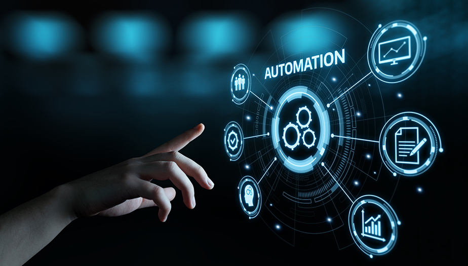 Automation Software Technology Process System Business concept.